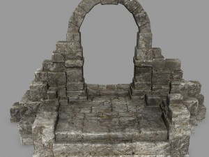 gate 3D 模型