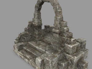 gate 3D 模型