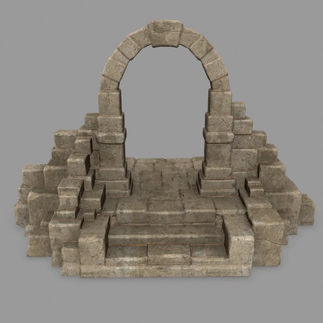 gate 3D 모델 .c4d .max .obj .3ds .fbx .stl .blend 