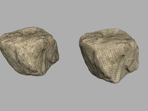 sea rocks Modèle 3D