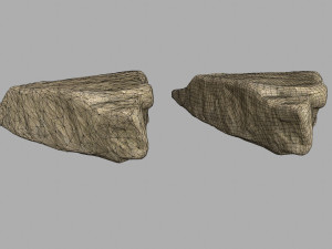 sea rocks Modèle 3D