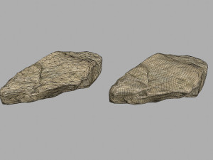 sea rocks Modèle 3D