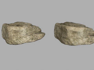 sea rocks 3D Model