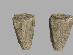 sea rocks Modèle 3D