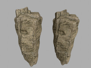 sea rocks Modèle 3D