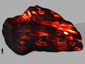 lava rocks 3D Model