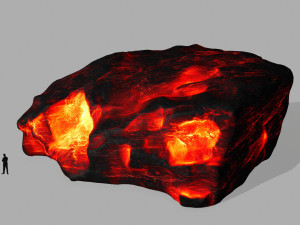 lava rocks 3D Model