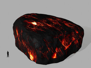 lava rocks 3D Model