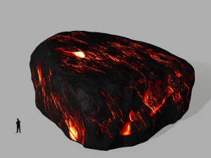 lava rocks 3D Model