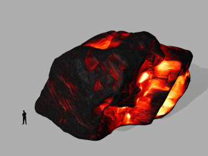 lava rocks 3D Model