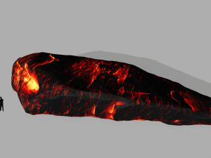 lava rocks 3D Model