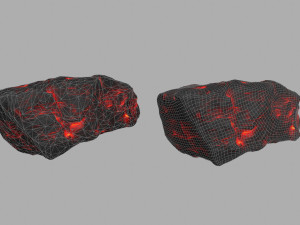 lava rocks 3D Model