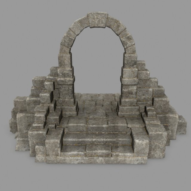 gate Modèle 3D .c4d .max .obj .3ds .fbx .stl .blend 