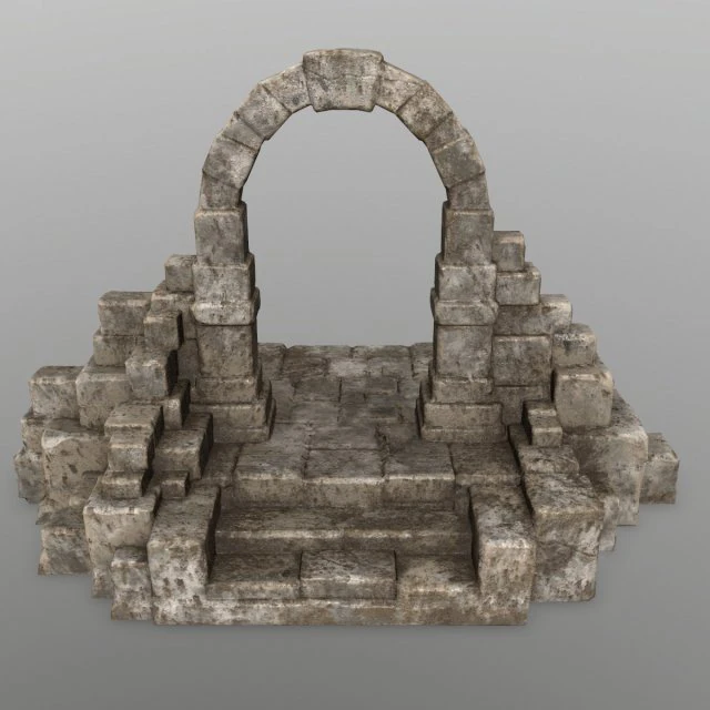 brama Model 3D .c4d .max .obj .3ds .fbx .stl .blend 