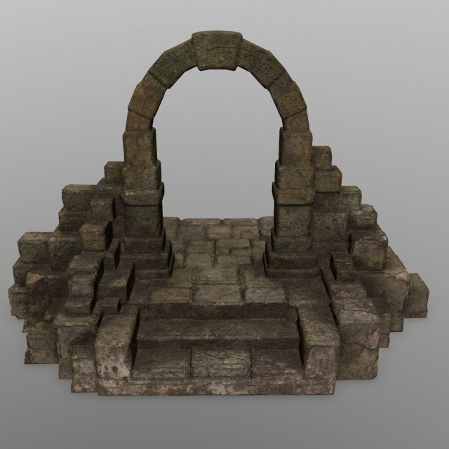 gate Modelo 3D .c4d .max .obj .3ds .fbx .stl .blend