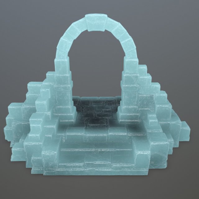 ice gate Modelo 3D .c4d .max .obj .3ds .fbx .stl .blend 
