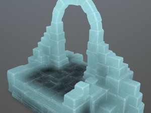 ice gate Modelo 3D