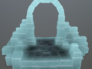 ice gate Modelo 3D