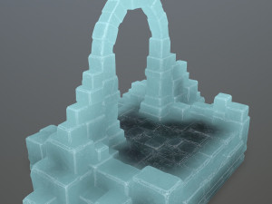 ice gate Modelo 3D