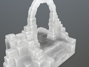 ice gate 3D मॉडल