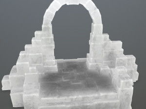 ice gate 3D मॉडल