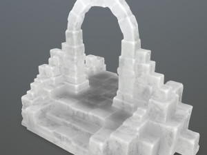 ice gate 3D मॉडल