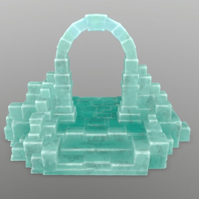 ice gate Modelo 3D .c4d .max .obj .3ds .fbx .stl .blend 