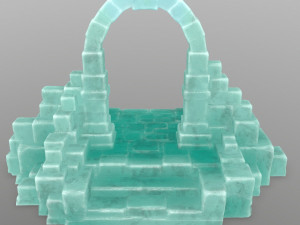 ice gate 3Dモデル