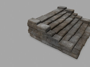 stairs 1 Modelo 3D