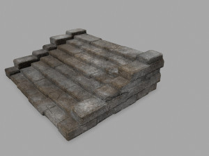 stairs 1 Modelo 3D