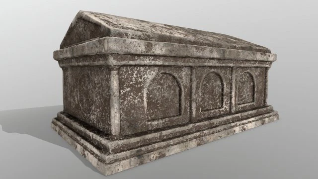 tomb 1 3D Model .c4d .max .obj .3ds .fbx .stl .blend