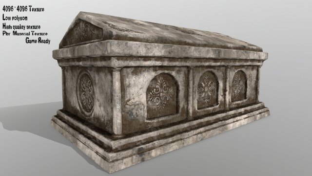 tomb Modèle 3D .c4d .max .obj .3ds .fbx .stl .blend 