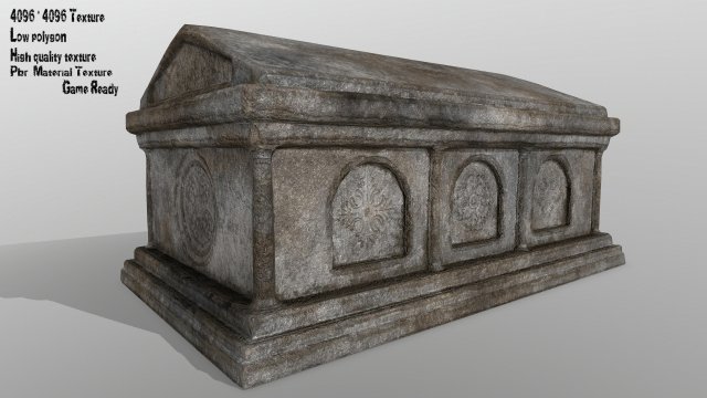 tomb Modelo 3D .c4d .max .obj .3ds .fbx .stl .blend 