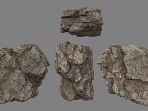 desert rock 3D Модель