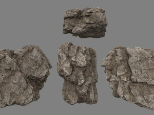 desert rock 3D Model