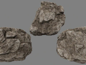 desert rock 3D Model