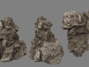 desert rock 3D Модель