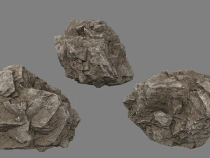 desert rock 3D Model