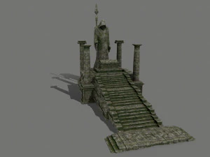 ruin set 3D Model