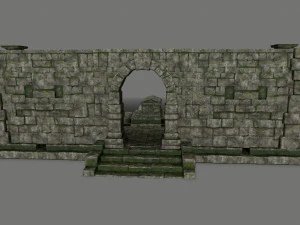 ruin set 3D Model