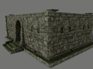 ruin set 3D Model