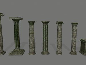 ruin set 3D Model