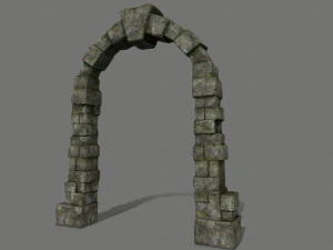 ruin set 3D Model