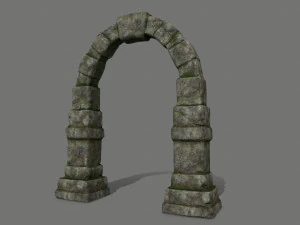 ruin set 3D Model