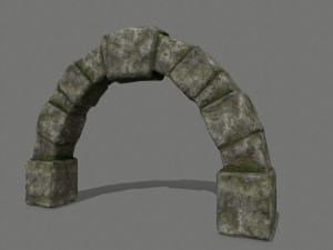 ruin set 3D Модель