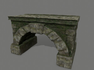 ruin set 3D Модель