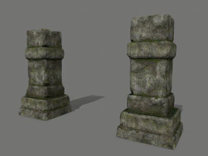 ruin set 3D Model