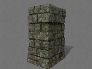 ruin set 3D Модель