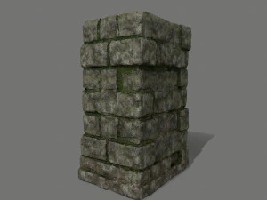 ruin set 3D Model