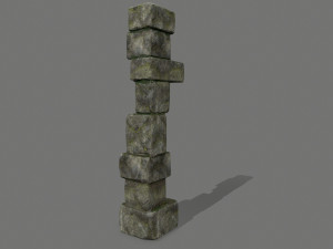 ruin set 3D Модель
